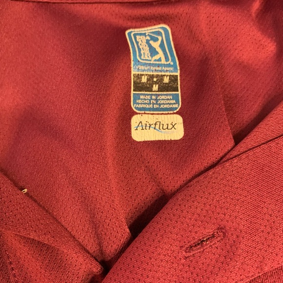 Bundle of 3! PGA Tour Mens Polo Shirt Trio - Pink, Plum Multicolour Mediums - Picture 16 of 16